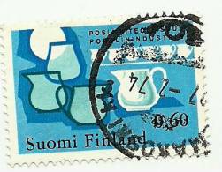 1973 - Finlandia 705 Porcellana C2083, - Usados