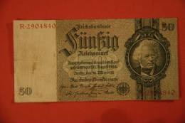 Billet De 50 Reichsmark 1933 - 10 Mark