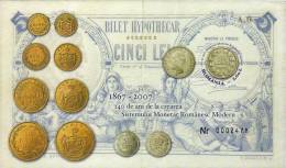 Romania / S/S / Modern Monetary System Of Romania - Gebraucht