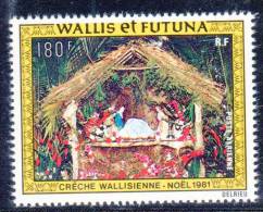 WALLIS ET FUTUNA - P.A N° 113 **  (1981) Noël : Crèche - Nuevos