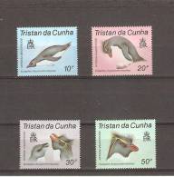 TRISTAN DA CUNHA 1987 ROCKHOPPER PENGUIN SG 430/433** - Tristan Da Cunha