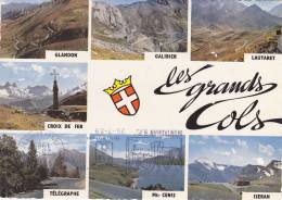 Cp , Région RHÔNE-ALPES , Sur La Route Des Grands Cols , Multi-Vues - Rhône-Alpes