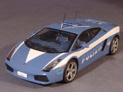 Autoart 54576, Lamborghini Gallardo Polizia, 1:43 - AutoArt