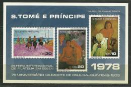 S.Tomé E Principe Bloc #15 MNH  - L2708 - St. Thomas & Prince