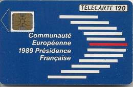 CARTE-PUBLIC-1989-F 108-SC4on-120U-11/89-COMMUNAUTE EUROPEENNE-6 Pe 108844- UT ILISEE-B E- - 1989