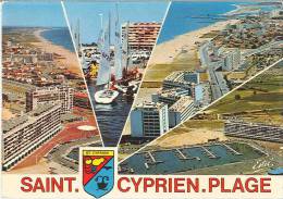 CPM 66 - Saint Cyprien - Carte Multivues - Saint Cyprien