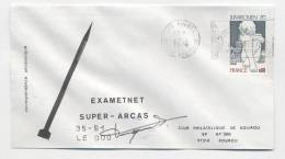 KOUROU 1976 - Lancement EXAMETNET - SUPER ARCAS 35-91 - Signature Dir Des Opérations - Europe