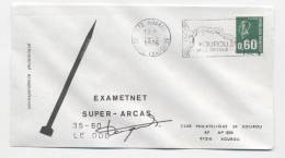 KOUROU 1976 - Lancement EXAMETNET - SUPER ARCAS 35-90 - Signature Dir Des Opérations - Europe