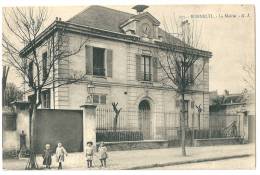 Cpa: 94 BONNEUIL SUR MARNE (ar. Creteil) La Mairie  (animée) N° 277 - Bonneuil Sur Marne