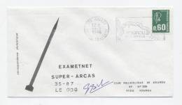 KOUROU 1976 - Lancement EXAMETNET - SUPER ARCAS 35-87 - Signature Dir Des Opérations - Europe
