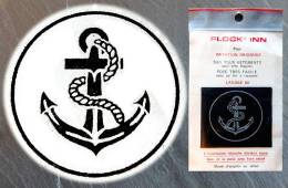 Patch à Flocker :  écusson Ancre De La Marine Nationale (NEUF Dans Sa Pochette) - Patches