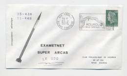 KOUROU 1974 - Lancement EXAMETNET-SUPER ARCAS 35-43A 44B - Signature Dir Des Opérations - Europe