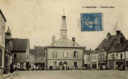 Dépt 28 - COURVILLE - Grande Place - Courville