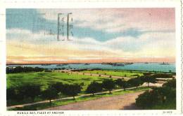 Manila Bay, Fleet At Anchor - Philippines