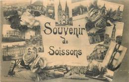 02 SOISSONS SOUVENIR DE SOISSONS - Soissons