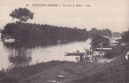 CPA - 27 - PONT DE L'ARCHE - Vue Sur La Seine - 44 - Pont-de-l'Arche