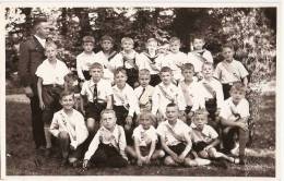 Grabow 1933 Fotokarte Knaben Schulklasse Fotograf Eingestanzt Paul Möller Grabow I M TOP-Erhaltung Ungelaufen - Ludwigslust