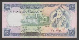 SYRIA ,SYRIE, 25 Syrian Pounds, 1988 ,No:102d,(1), VF. - Siria