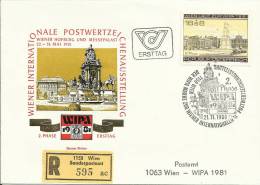 TOP!! ÖSTERREICH * EINSCHREIBE-FDC MIT WIPA 1980 **!! - Covers & Documents