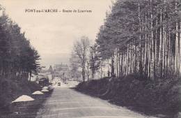 CPA - 27 - PONT DE L'ARCHE - Route De Louviers - Pont-de-l'Arche