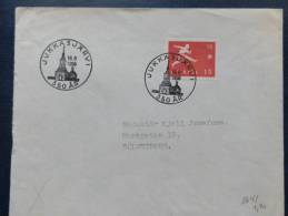 A2441    LETTRE SUEDE  OBL. - Cartas & Documentos