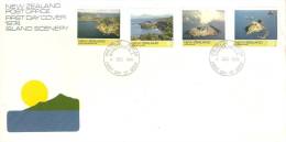 New Zealand 1974 Offshore Islands FDC - FDC