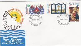 New Zealand 1975 Christmas FDC - FDC