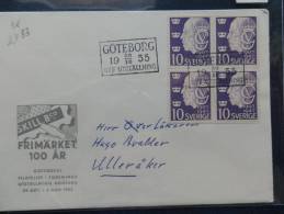 A2453   LETTRE   1955 - Briefe U. Dokumente