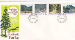 New Zealand 1975 Forest Parks FDC - FDC