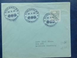 A2456   LETTRE  1946 - Briefe U. Dokumente