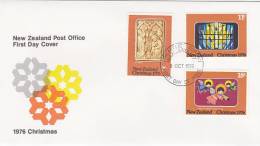 New Zealand 1976 Christmas FDC - FDC