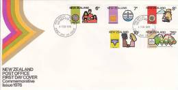 New Zealand 1976 Commemorative FDC - FDC