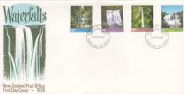 New Zealand 1976 Waterfalls FDC - FDC