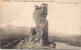 BELFORT - La Tour De La Miotte, Après Le Bombardement De 1870-71 - Belfort – Siège De Belfort