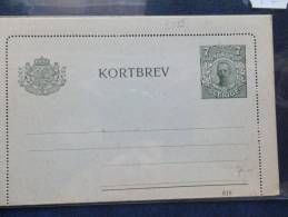 A2483   KORTBREV  XX - Postal Stationery