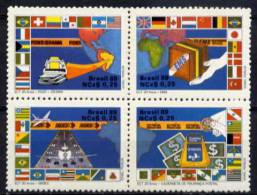 Brasile - 1989 - Nuovo - Servizi Postali - Mi N. 2289/92 - Unused Stamps