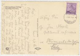 1942 Bohemia & Moravia Postcard. Buchlov, Chriby.  (D03127) - Brieven En Documenten