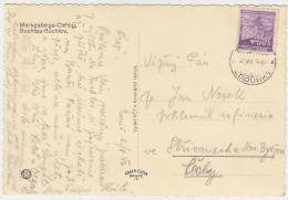 1942 Bohemia & Moravia Postcard. Buchlov, Chriby.  (D03127) - Lettres & Documents