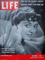 Magazine LIFE - OCTOBER 4 , 1954 -  INTERNATIONAL EDITION -  Italie - VENEZUELA      (3019) - News/ Current Affairs