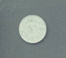 SAUDI ARABIA  -  1408 (Hejira Calendar Date)   25 Halalat  Circ. - Arabia Saudita