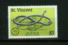 St.Vincent 1989,1V,snake,slang,schlange,serpent, MNH/Postfris(D1519) - Serpenti