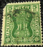 India 1968 Asokan Capital Service 5p - Used - Dienstmarken