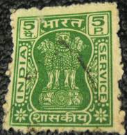 India 1968 Asokan Capital Service 5p - Used - Timbres De Service