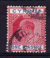 Cyprus - 1904 - 1 Piastre Definitive (Watermark Multiple Crown CA) - Used - Zypern (...-1960)