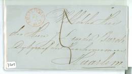 BRIEFOMSLAG Uit 1857 Uit AMSTERDAM Naar DE DIJKGRAAF TE HAARLEM  (7204) - Lettres & Documents