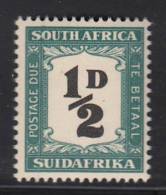 South Africa MNH Scott #J34 1/2p Postage Due - Postage Due