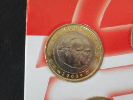 2002 - 1 Euro Monaco Issue Du Coffret - Monaco