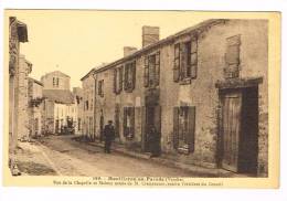 MOUILLERON-EN-PAREDS ( Vendée )  Rue De La Chapelle Et Maison....de M. Clemenceau..... - Mouilleron En Pareds