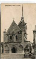 CPA 41 ROMORANTIN L EGLISE Vieille Voiture 1931 - Romorantin