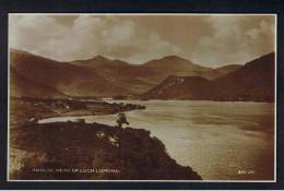 RB 917 -Real Photo Postcard - Ardlui & Head Of Loch Lomond - Argyllshire Scotland - Argyllshire